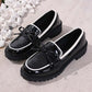 ✨👠Shine Bright, Step Light 🌸Women's Casual Patent Leather Bow Loafers