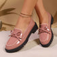 ✨👠Shine Bright, Step Light 🌸Women's Casual Patent Leather Bow Loafers