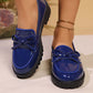 ✨👠Shine Bright, Step Light 🌸Women's Casual Patent Leather Bow Loafers