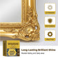 Weather-resistant, water-based gold paint
