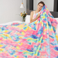 ❄️SUMMER HOT SALE🌀 Ultra-Soft Tie-Dye Plush Throw Blanket