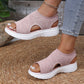 👡50% OFF NOW ! 💐 Women's Breathable Knit Platform Sandals – Air-permeable knit upper, cushioned sole & lightweight comfy summer footwear ✨