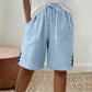 ⏰🔥LIMITED TIME 50% OFF!🔥Women's Summer Shorts with Side Button Detail