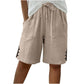 ⏰🔥LIMITED TIME 50% OFF!🔥Women's Summer Shorts with Side Button Detail