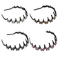 🎁New Arrival 50% OFF💥Wavy Crystal Headband Set - Lightweight Non-Slip Girly Feminine Hair Accessory, Sparkling Crystal-Accented Wave-Shape Band for Weddings & Everyday Wear, Girly Feminine Items