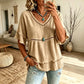 🌸Best Sellers-Women's Bohemian Hollow-Out Fringe Top