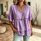 🌸Best Sellers-Women's Bohemian Hollow-Out Fringe Top
