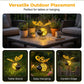 🐝 Solar Powered Hanging Bee Garden Light