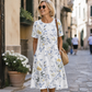 Women's Casual Floral Print Dress