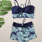 📢📢40% OFF !! ⏰Women’s Printed Two-Piece Swimsuit