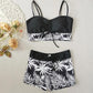 📢📢40% OFF !! ⏰Women’s Printed Two-Piece Swimsuit
