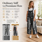 👖Women's Floral Print Loose-Fit Denim Overalls