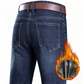 ✨ Men's Warm Lined Straight-Leg Jeans — Durable Denim & Relaxed Fit 👖