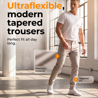 ⏳LAST DAY SALE 50% OFF🏆✨Men’s Modern Slim-Stretch Trousers – Sleek Fit & All-Day Comfort