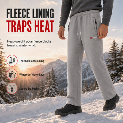✨ Unisex Fleece-Lined Pants: Wind-Resistant & Cozy — 50% Off ❄️