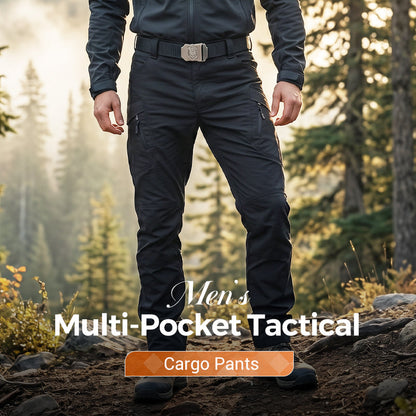 ✨ Men's Tactical Cargo Pants — Water-Resistant, Abrasion-Resistant & Multi-Pocket 🏕️