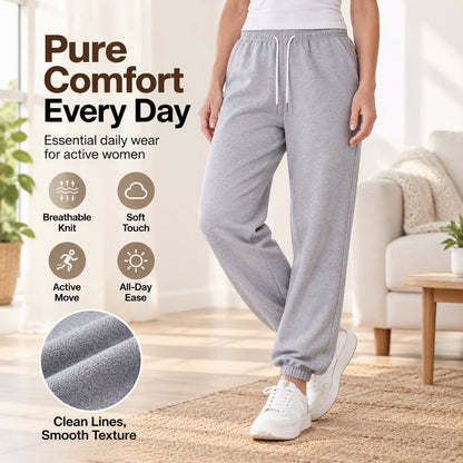 ✨ Women's Drawstring Joggers — Breathable, Cozy & Easy to Move 🩳