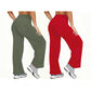 ✨ Women's High-Waisted Wide-Leg Yoga Pants — High Elasticity & Wrinkle Resistant 👖