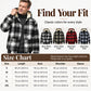 ✨ Effortless Style: Men's Classic Plaid Hooded Jacket with Soft Knit Inner ☕
