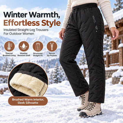 ✨ Women's Thick Winter Pants — Plush Lined & Ultra Warm 🔥