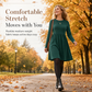 ✨ Women's Casual Knit Dress — Comfortable Stretch & Elegant Drape ☕