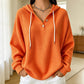 ✨ Women's Breathable Waffle Knit Sweatshirt — Henley Buttons & Classic Hood ✨