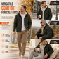 ✨ Men's Casual Thick Hooded Zip-Up Sweatshirt — Windproof & Heavyweight 🎯