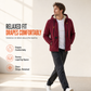 ✨ Men's Casual Thick Hooded Zip-Up Sweatshirt — Windproof & Heavyweight 🎯