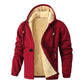 ✨ Men's Casual Thick Hooded Zip-Up Sweatshirt — Windproof & Heavyweight 🎯
