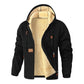 ✨ Men's Casual Thick Hooded Zip-Up Sweatshirt — Windproof & Heavyweight 🎯