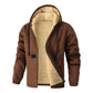 ✨ Men's Casual Thick Hooded Zip-Up Sweatshirt — Windproof & Heavyweight 🎯