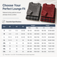 ✨ Men's Winter Pajama Set — Solid Crewneck & Plaid Pants 🧸