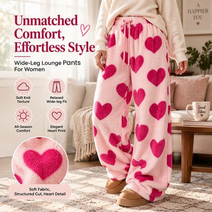 ✨ Unmatched Comfort, Effortless Style: Women's Heart Plush Pants ☕