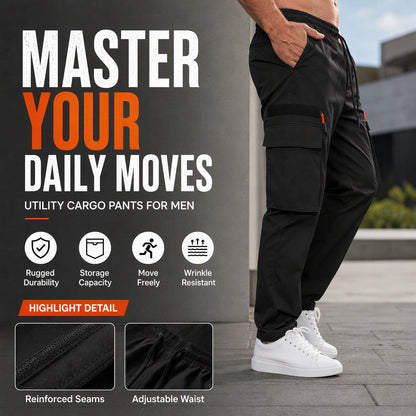 ✨ Master Your Daily Moves: Men's Rugged Cargo Pants ☕