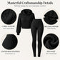 ✨ Cozy Meets Modern Style: Women's Cable Knit Matching Set ☕