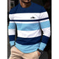 ✨ Men's Breathable Striped Shirt — Smooth Finish & Modern Cut ✨